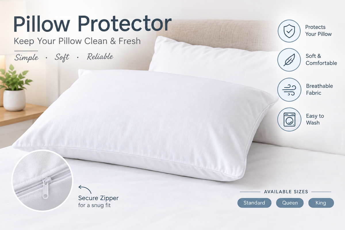 Pillow Protector Simple Pack of 2