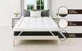 King Mattress Topper - 10cm Thick 1200 GSM