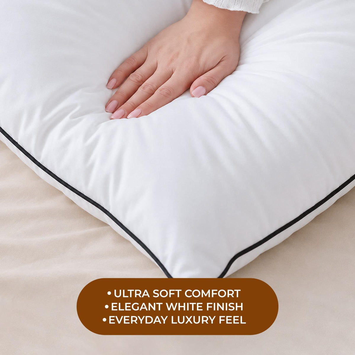 Hotel Filled Pillow Pack of 2