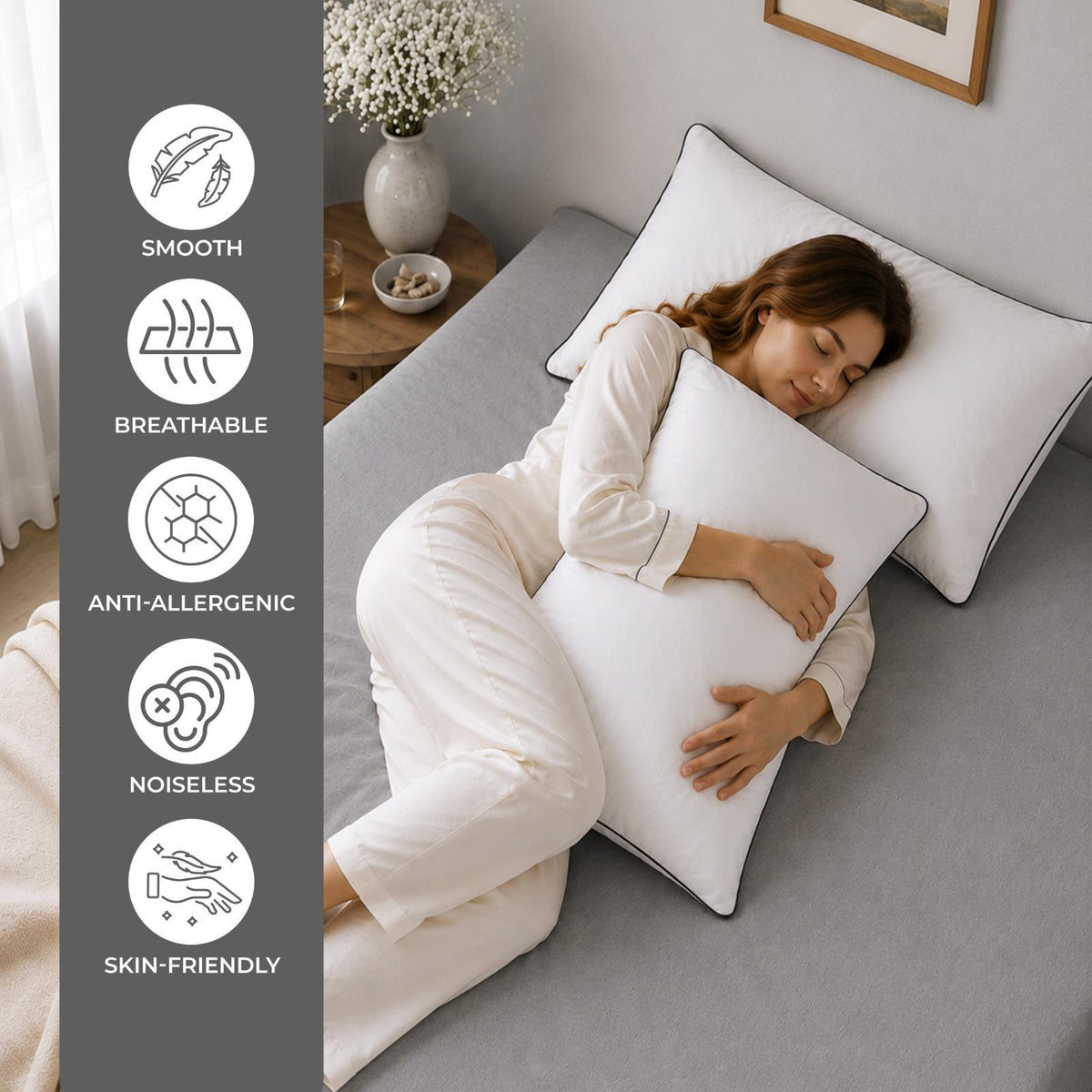 Hotel Filled Pillow Pack of 2
